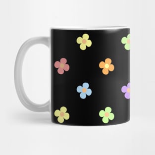 Little Rainbow Flowers Mug